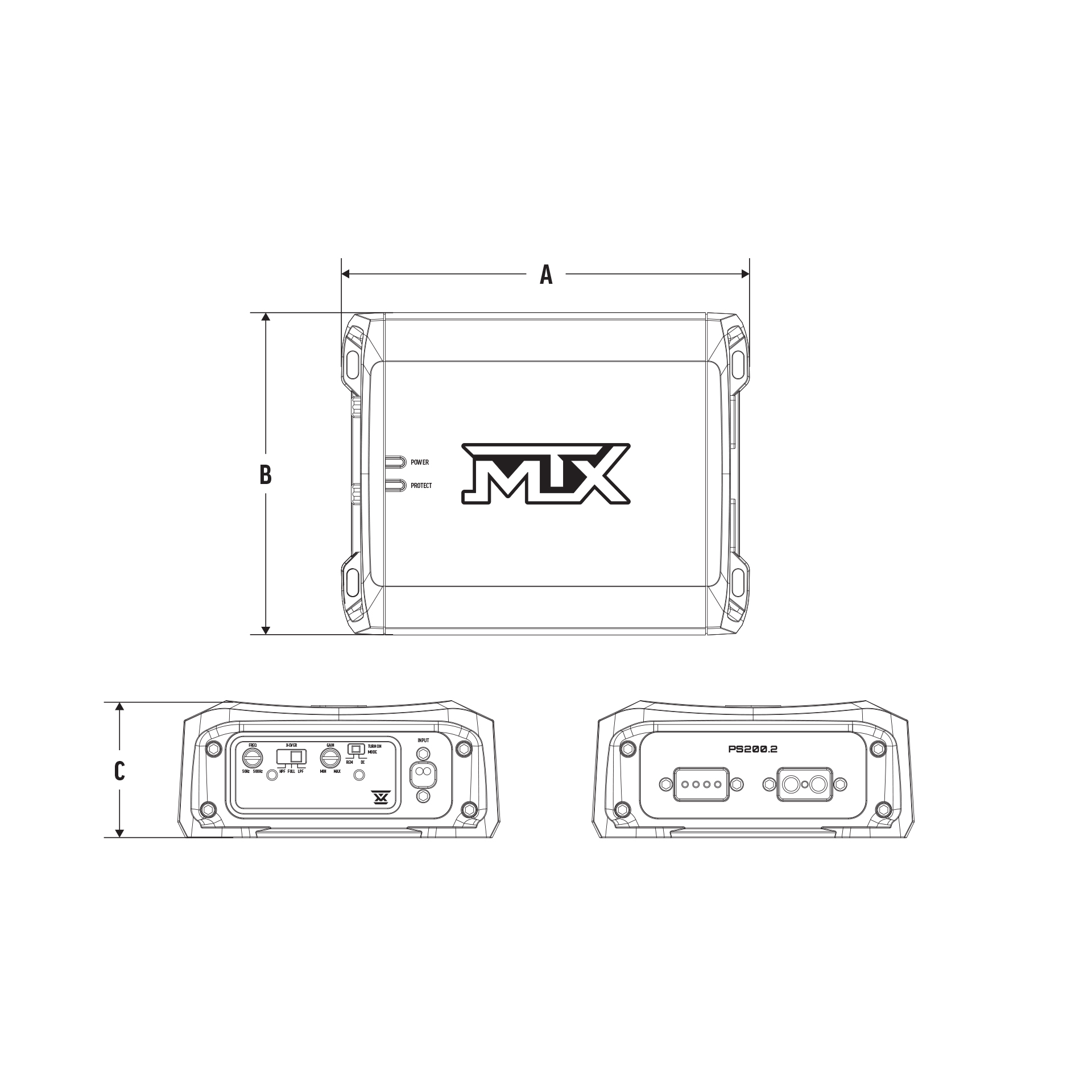 PS200.2 Dimensions